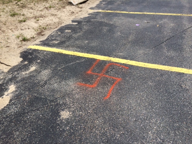 Swastika Vandalism - Synagogue in Andover, MA