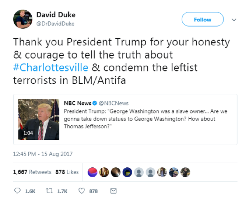 David Duke tweet