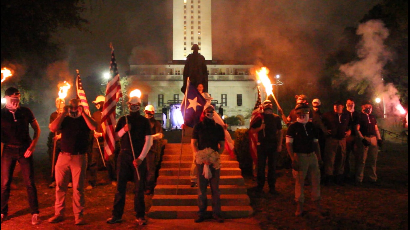 Patriot Front Texas University