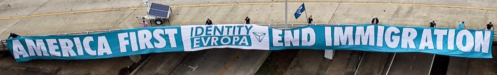 Identity Evropa Highway Banner