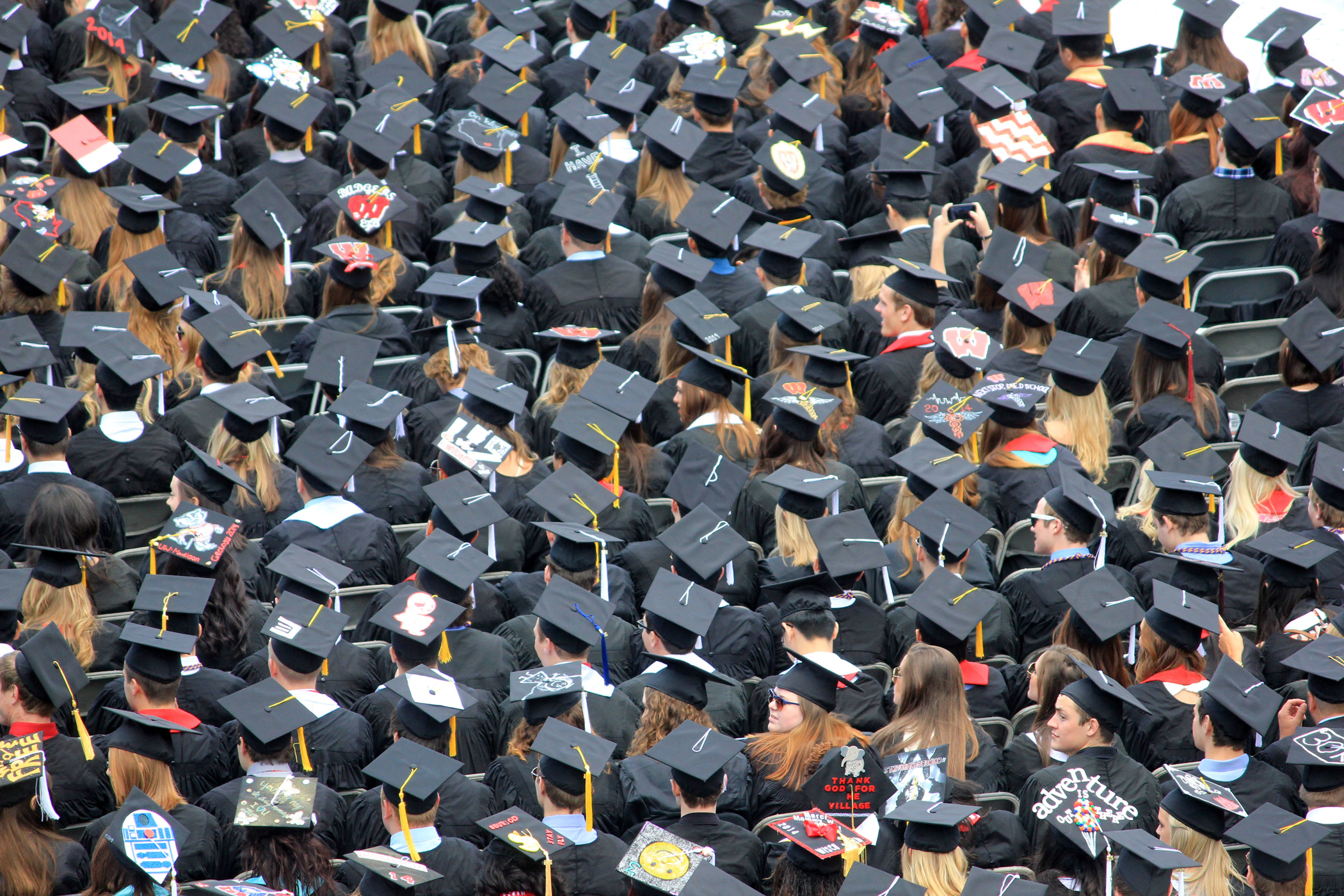 Sea of Graduate Hats