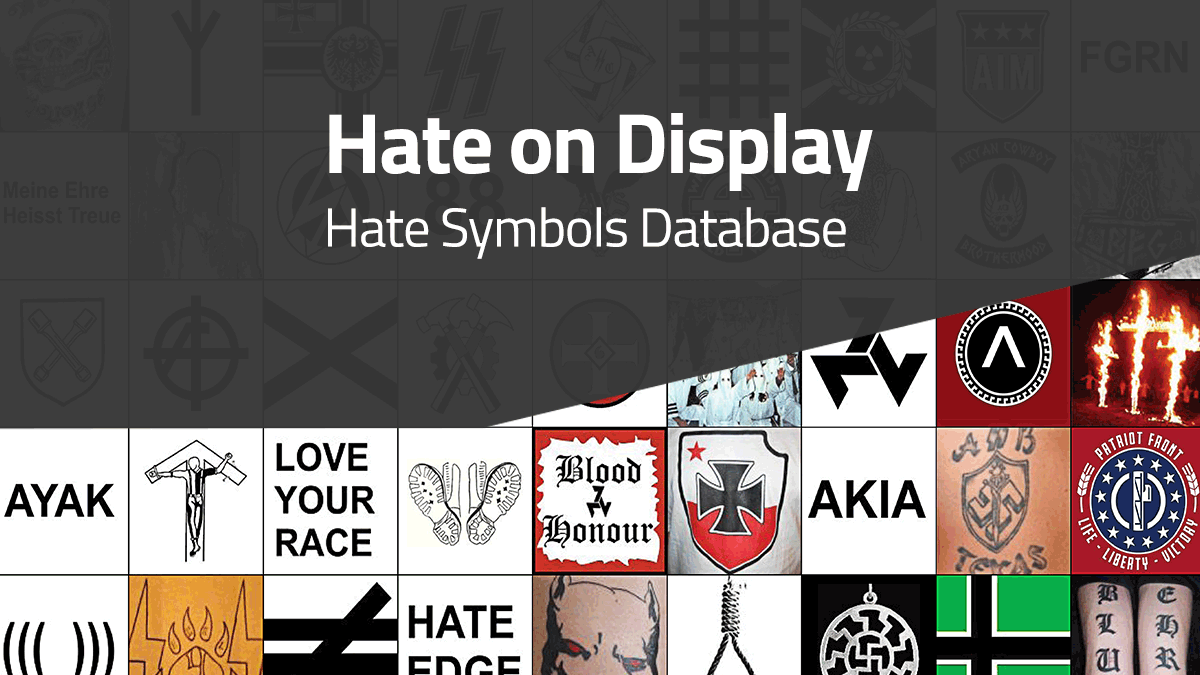 Hate Symbols Database Adl - roblox kkk decal id
