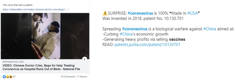 coronavirus-patented-conspiracy-untrue