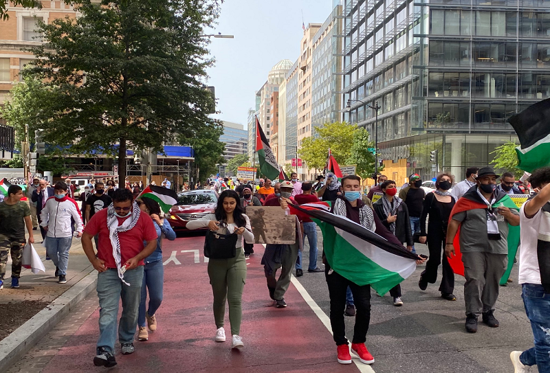 anti-israel protest