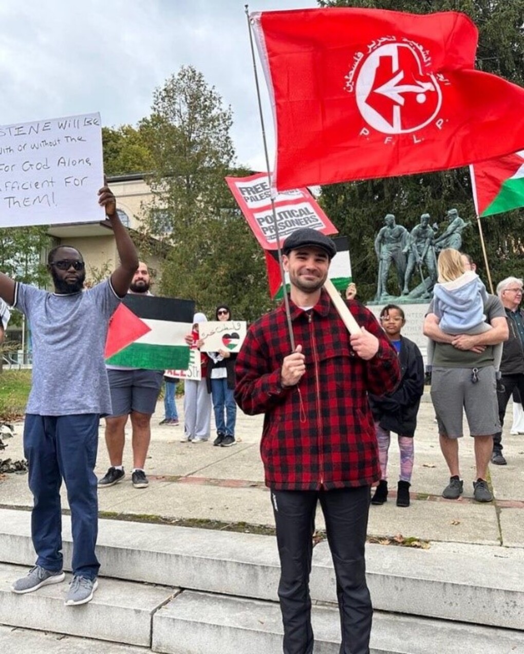 Support for Hamas Terror at Anti-Israel Rallies Across the U.S.