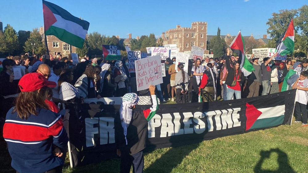 Walkouts at U.S. Colleges Demand End to Aid for Israel, Include Support for Terror 