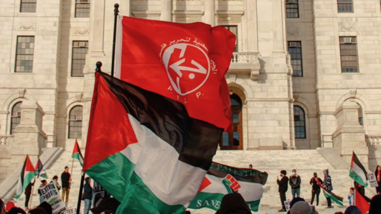 Anti-Israel Protesters Glorify Terror Groups, Violence