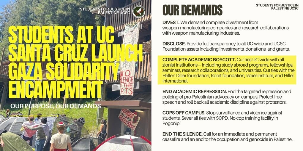 What Do Anti-Israel Student Organizers Really Want? Examining the Extreme Demands Behind the Campus Protests