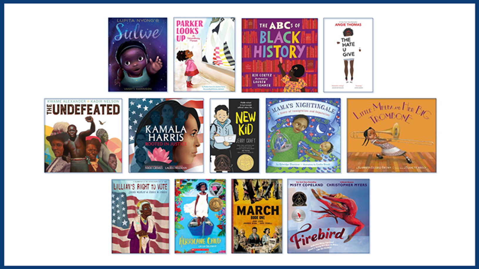 A round up of books for Black History Month