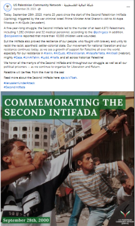 Second Intifada 