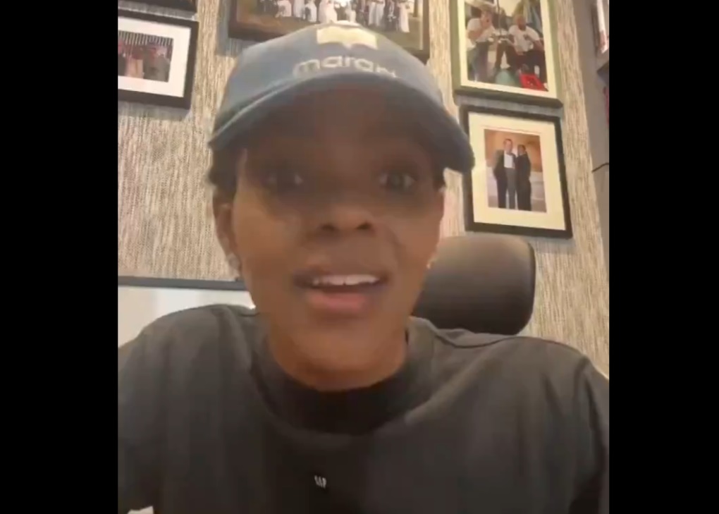 A screenshot from a video posted to X by Candace Owens on August 17, 2024 in which she suggests links between Israel and the JFK assassination.