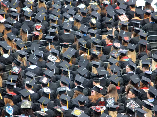 Sea of Graduate Hats