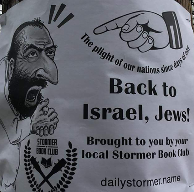 aily Stormer Book Club, an alt right group, was responsible for a number of anti-Semitic flier distributions across the U.S.