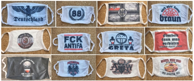 white supremacist facemasks