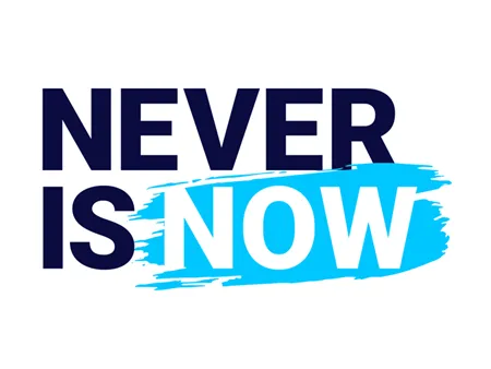 ADL's Never Is Now logo