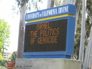 Univ-California Irvine - Anti-Israel